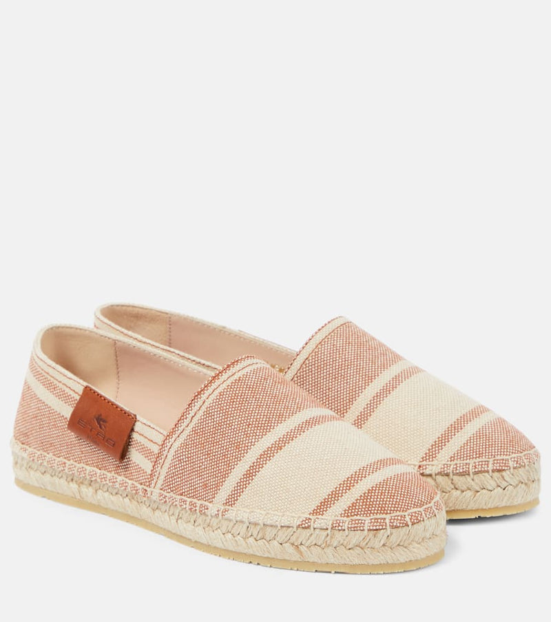 Etro Striped espadrilles