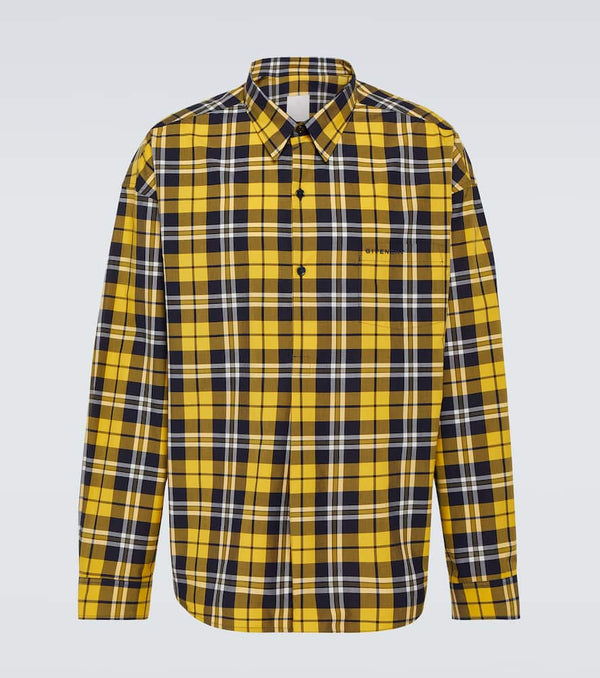 Givenchy Checked cotton shirt