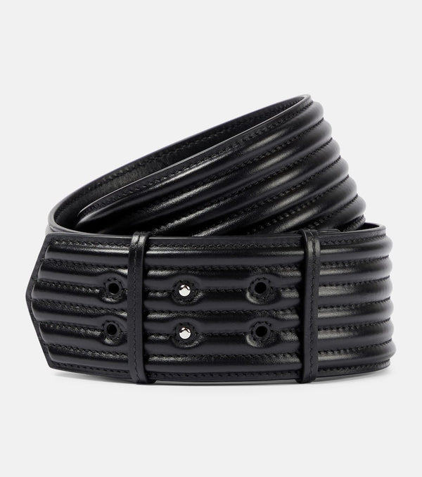 Alaïa Padded leather belt