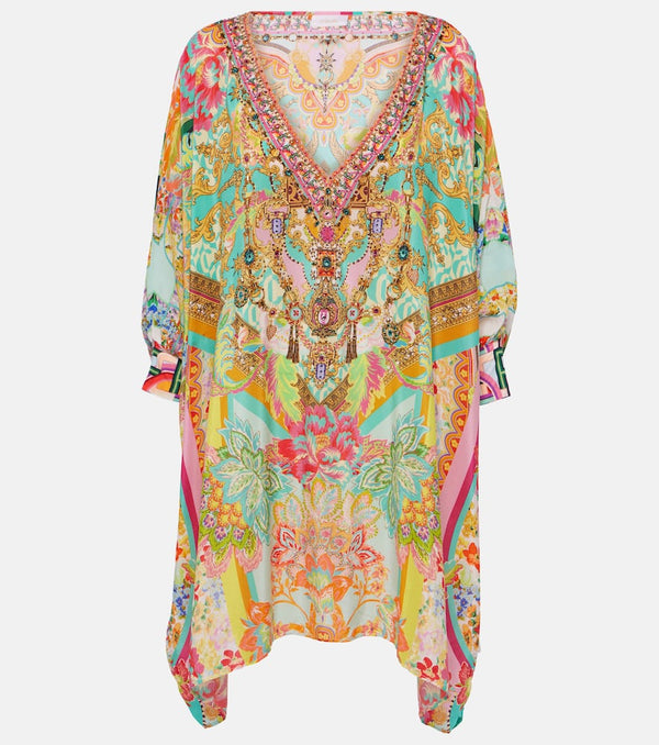 Camilla An Italian Welcome printed silk kaftan