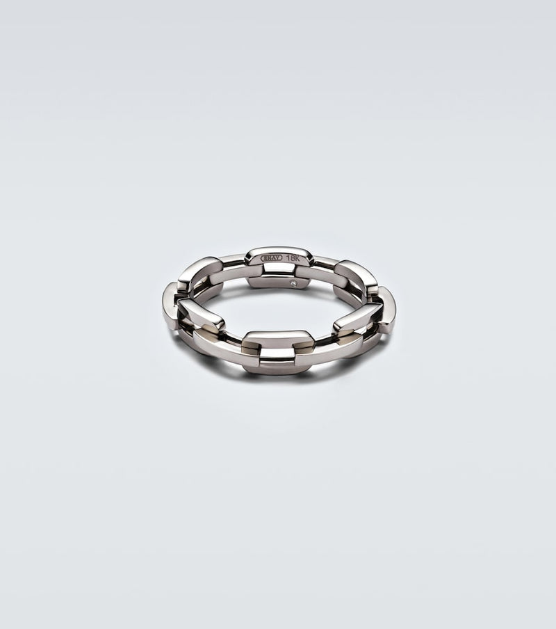 Shay Jewelry Deco Mini 18kt white gold ring