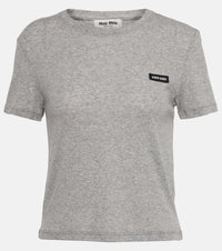 Miu Miu Cotton jersey T-shirt