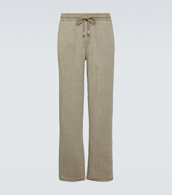 Vilebrequin Pacha linen straight pants