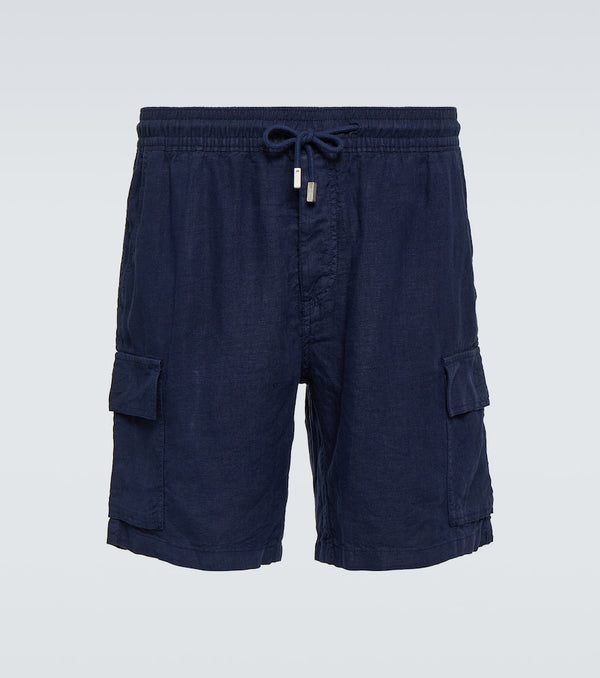 Vilebrequin Baie linen Bermuda shorts