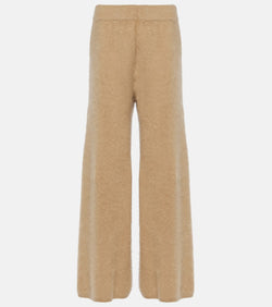 Lisa Yang Ellery brushed cashmere flared pants