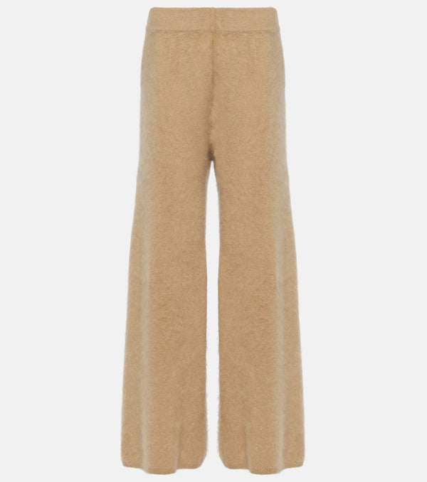 Lisa Yang Ellery brushed cashmere flared pants