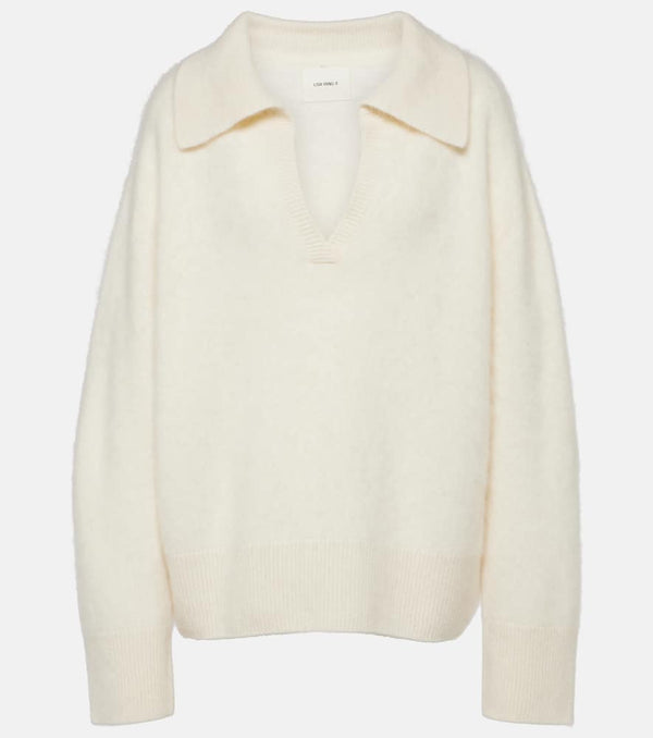 Lisa Yang Kerry brushed cashmere sweater