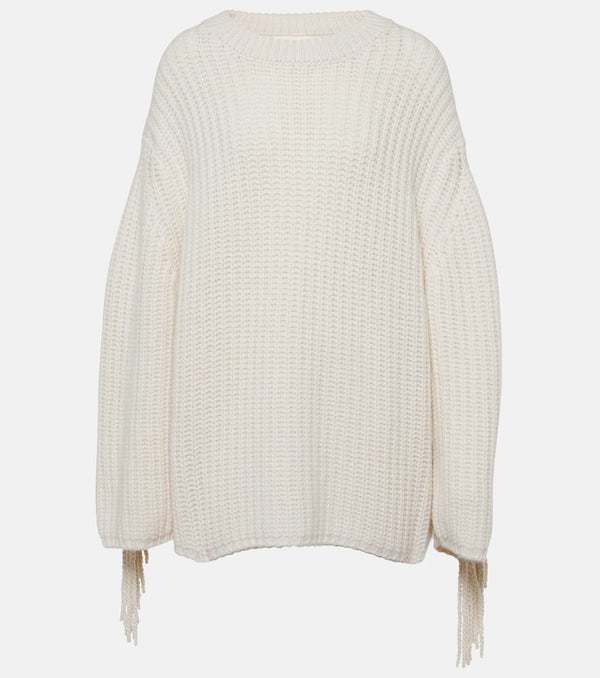 Lisa Yang Hilma fringed cashmere sweater