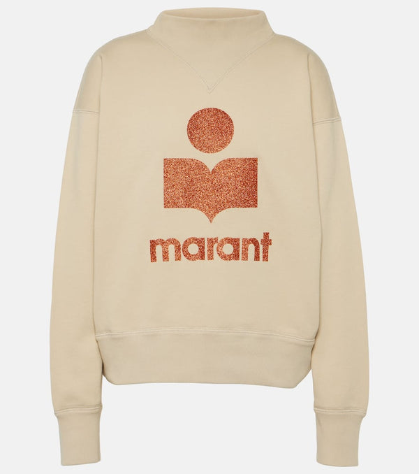 Marant Etoile Moby logo cotton-blend sweatshirt