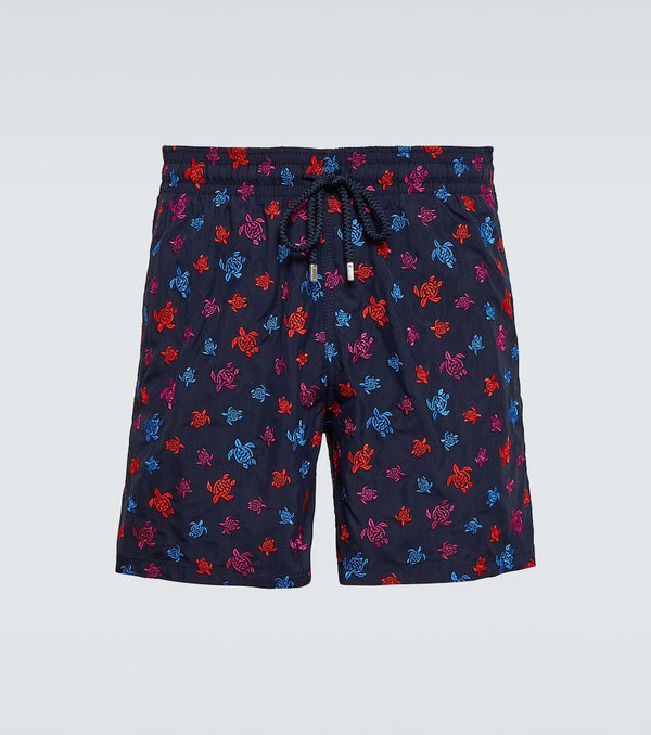 Vilebrequin Mistral embroidered swim trunks