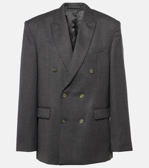 Wardrobe.NYC Double-breasted wool blazer