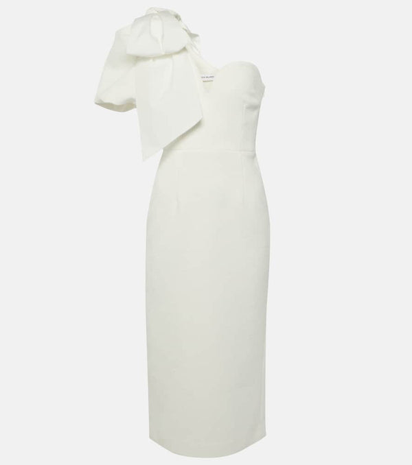 Rebecca Vallance Bridal Bon Ami bow-detail midi dress