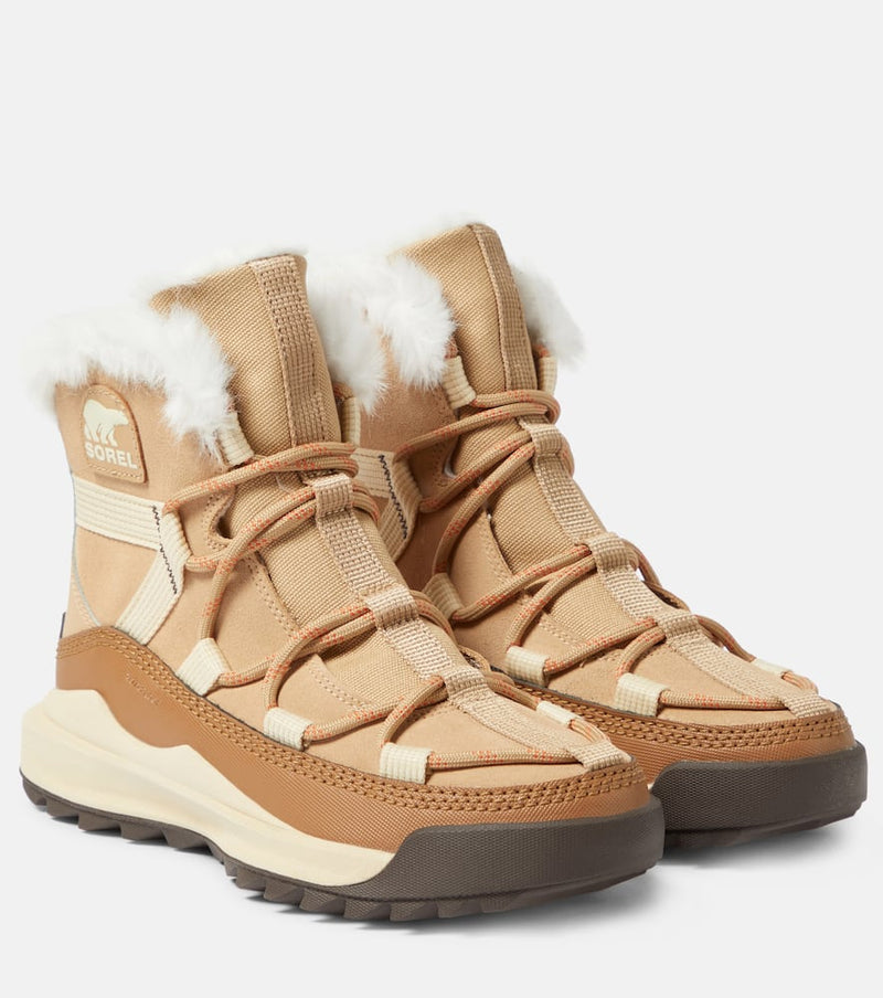 Sorel Ona™ RMX Glacy suede and leather ankle boots | LYBSTORE