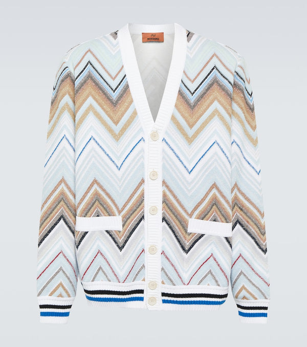 Missoni Zig Zag cotton-blend cardigan