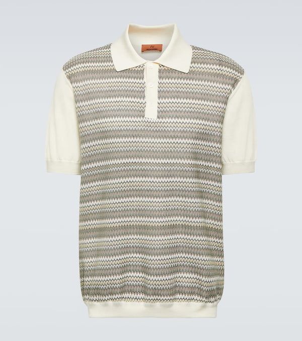 Missoni Cotton and silk polo shirt