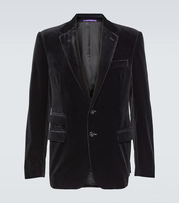 Ralph Lauren Purple Label Cotton velvet suit jacket