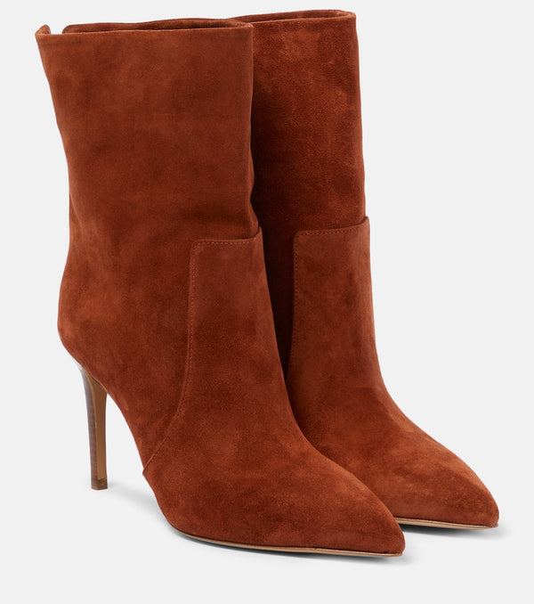 Paris Texas 85 suede ankle boots