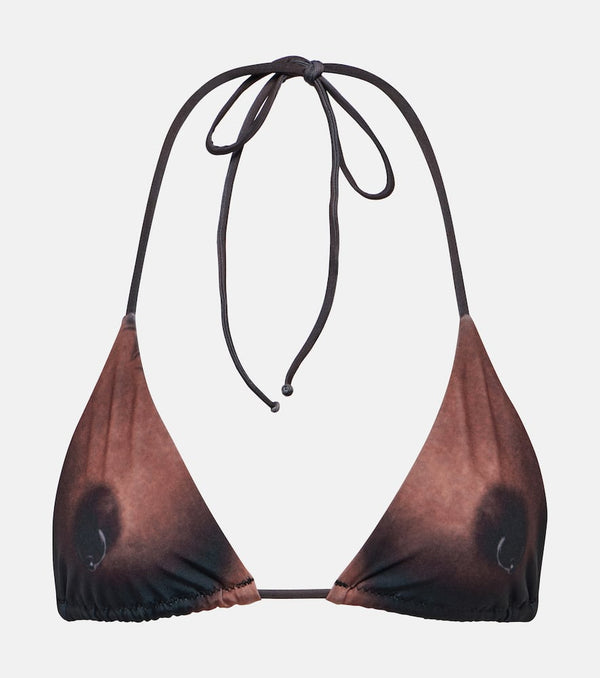 Jean Paul Gaultier Tattoo Collection trompe l'ail bikini top