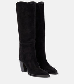 Jimmy Choo Cece 80 suede knee-high boots