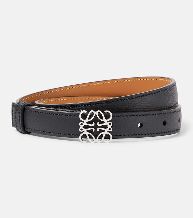 Loewe Anagram leather belt