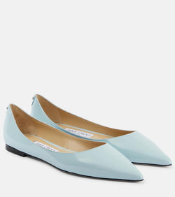 Jimmy Choo Love patent leather ballet flats