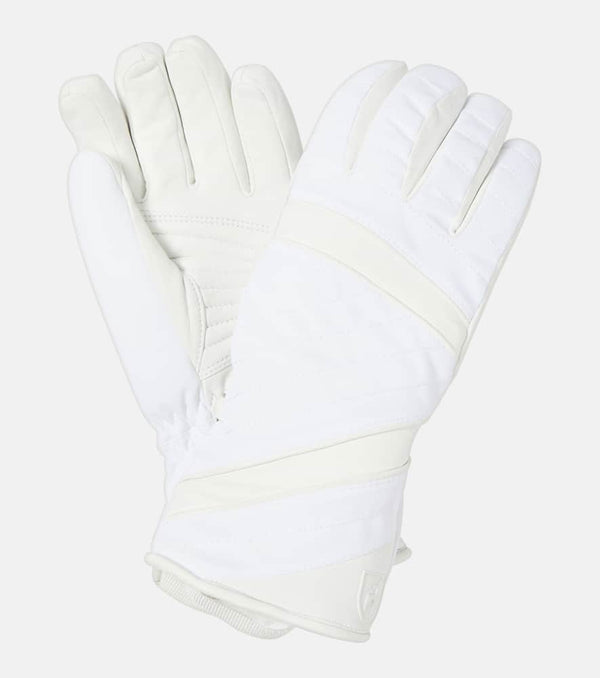 Toni Sailer Alek leather-trimmed ski gloves