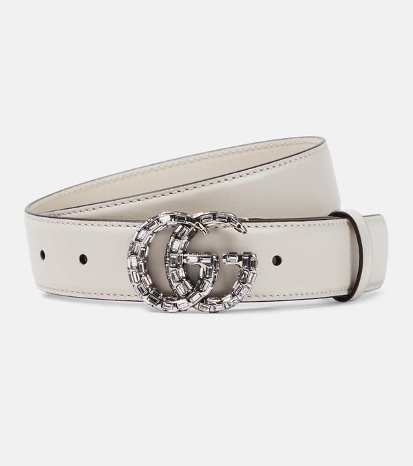 Gucci GG Marmont embellished leather belt