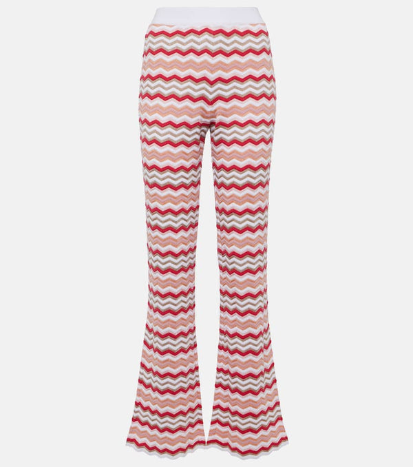 Missoni Zig Zag high-rise flared pants