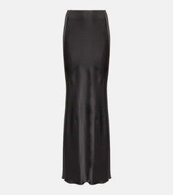 Victoria Beckham Satin maxi skirt