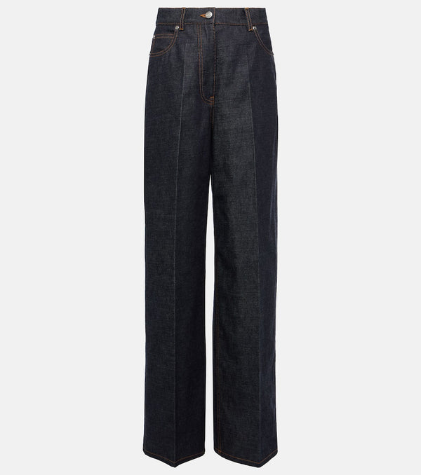 Ferragamo High-rise wide-leg jeans