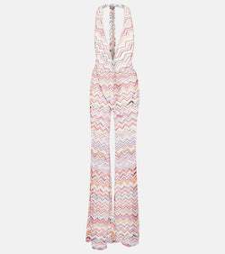 Missoni Mare Zig Zag lamé jumpsuit