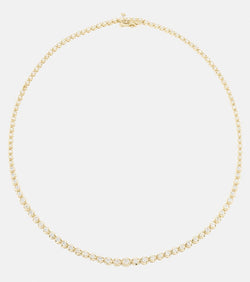 Stone and Strand Let It Slide 10kt gold necklace with diamonds