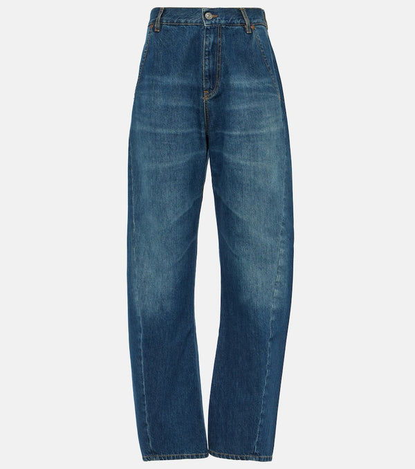 Victoria Beckham Mid-rise barrel-leg jeans