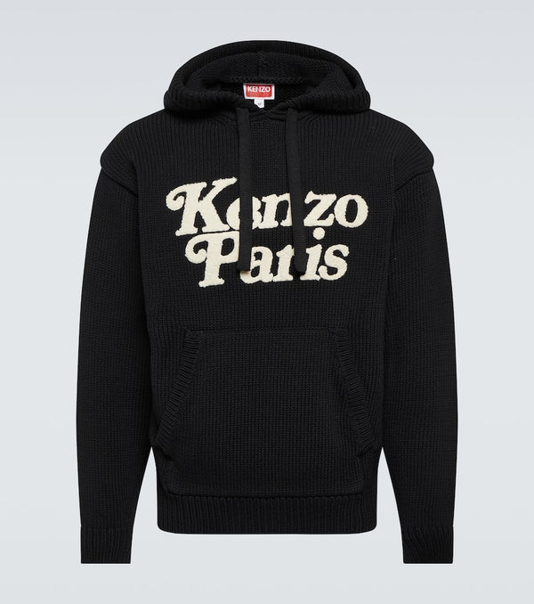 Kenzo x Verdy logo cotton hoodie