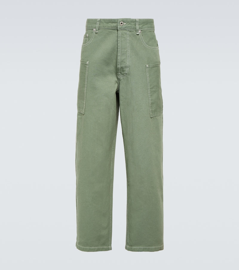 Kenzo Low-rise wide-leg jeans