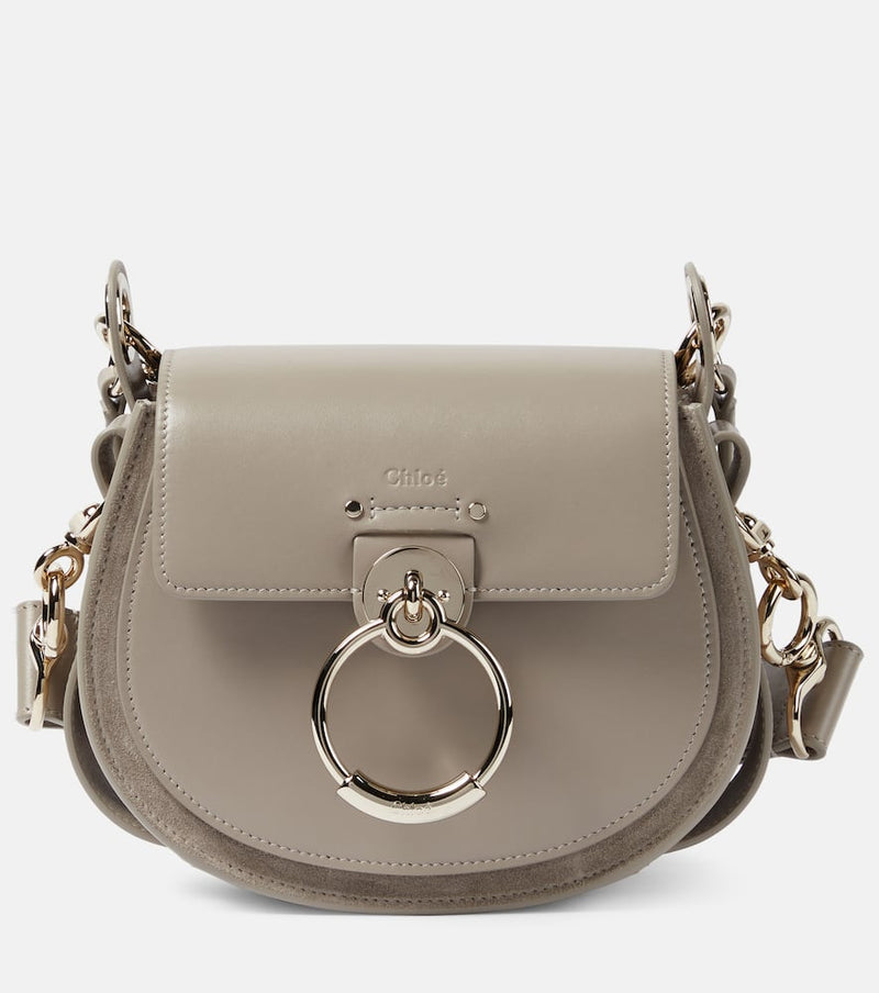 Chloé Tess Small suede crossbody bag