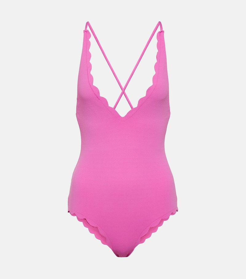 Marysia North Maillot scalloped swimsuit