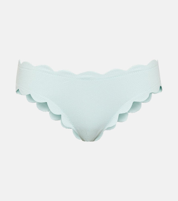 Marysia High Antibes scalloped bikini bottoms