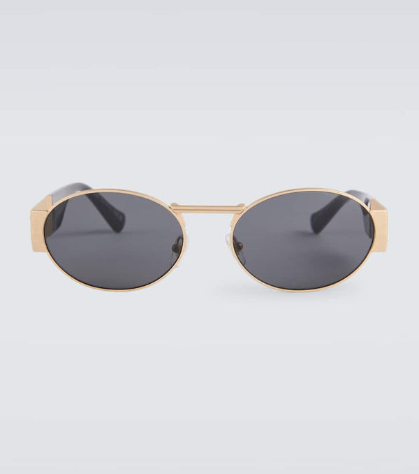 Versace Medusa Deco oval sunglasses