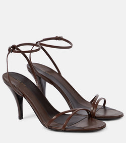 The Row Cleo leather sandals