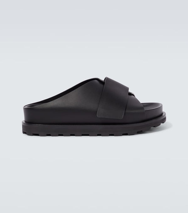 Jil Sander Leather slides