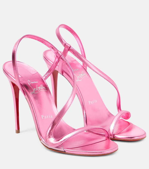 Christian Louboutin Rosalie 100 leather sandals