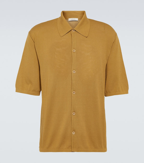 Lemaire Cotton polo shirt