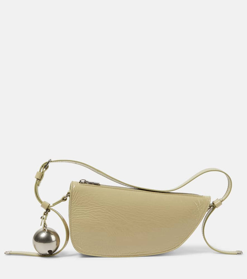 Burberry Shield Mini leather shoulder bag