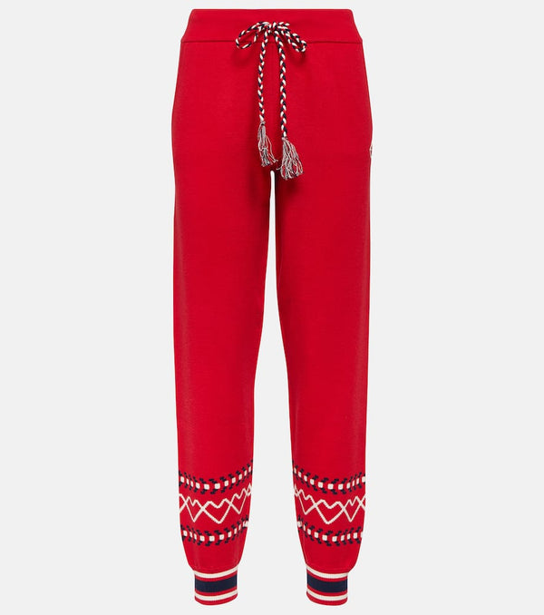 The Upside Monterosa Jojo knit cotton sweatpants