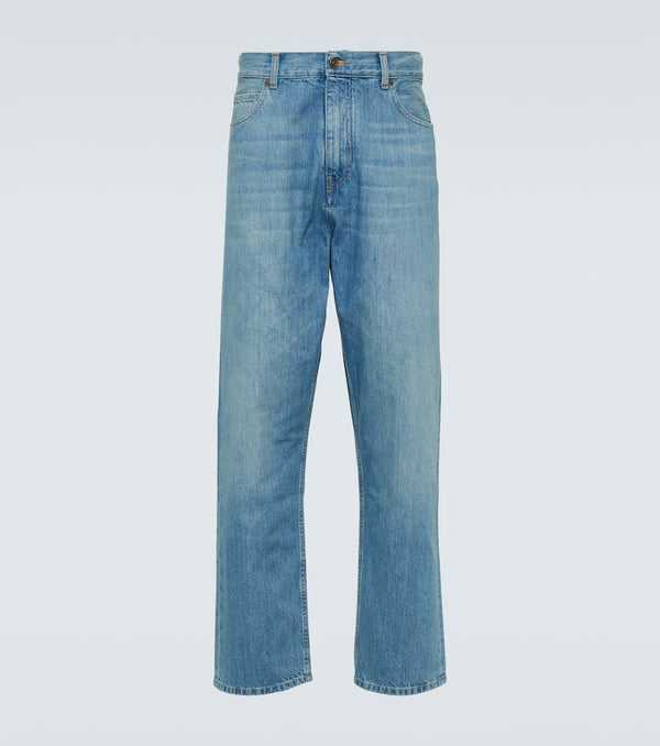 Alanui Kerala mid-rise straight jeans