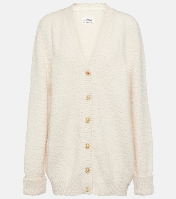 Maison Margiela Oversized cotton-blend cardigan