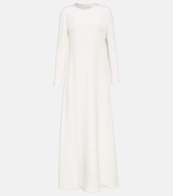 Loro Piana Flared silk gown