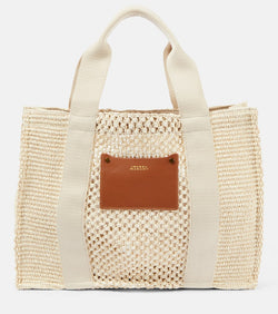 Isabel Marant Aruba Medium raffia-effect tote bag