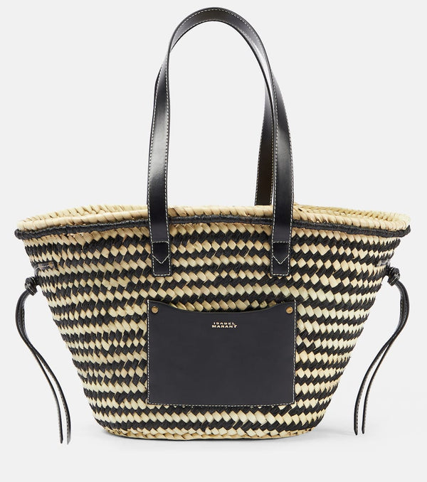 Isabel Marant Cadix Medium raffia basket bag